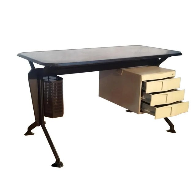 Arco 3-Drawer Desk by Studio BBPR for Olivetti Sintesis, Italy, 1963 For Sale - Image 3 of 11