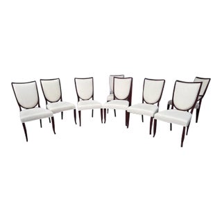 Set of (8) Kindel Modern Dining Chairs For Sale