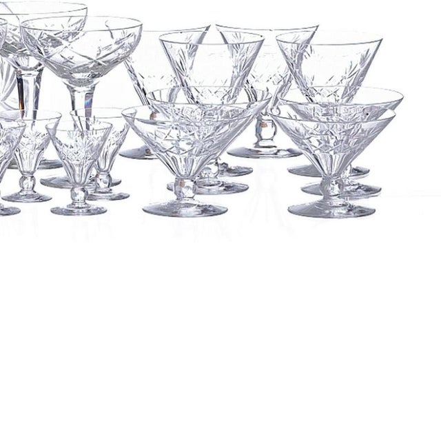Glass and Crystal Glasses, Set of 177 For Sale - Image 5 of 6