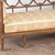 19th Century Swedish Original Painted Gustavian Bench Settee For Sale - Image 13 of 18