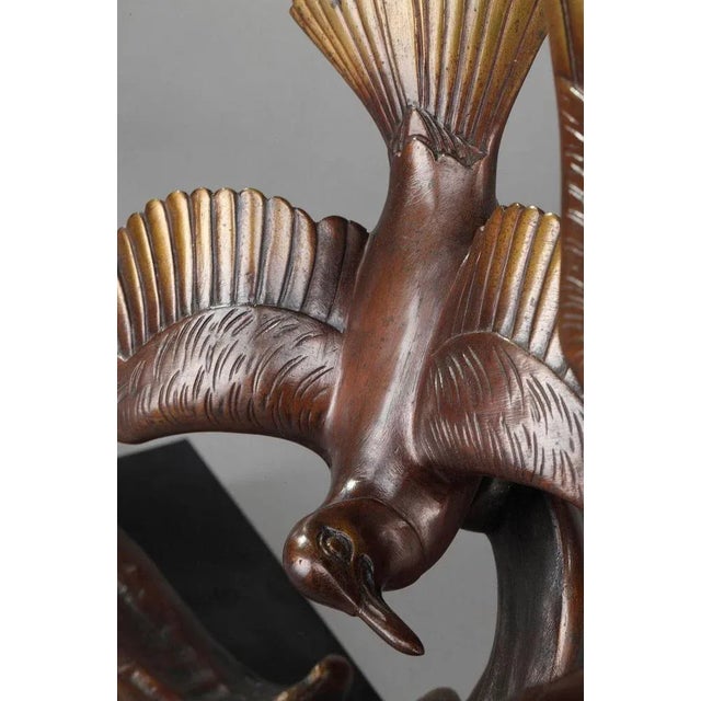 Bronze Flying Gulls Figure by Enrique Molins For Sale - Image 13 of 16