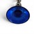 Pairpoint Epns Cobalt Art Glass Tazza With Controlled Bubble Knop For Sale - Image 11 of 13