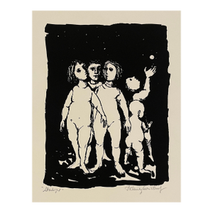 1966 Frank Kleinholz Starlight Serigraph