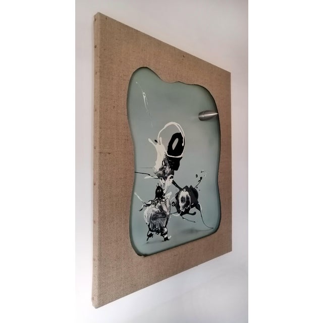 Stefano Mazzolini, O3M, Mixed Media on Canvas For Sale - Image 6 of 11