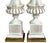 Vintage Italian Neoclassical Glazed Ceramic Urn Table Lamps – A Pair For Sale In West Palm - Image 6 of 12