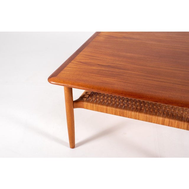 Mid-Century Square Coffee Table by Kurt Østervig for Jason Møbler, Denmark, 1960s For Sale - Image 11 of 15