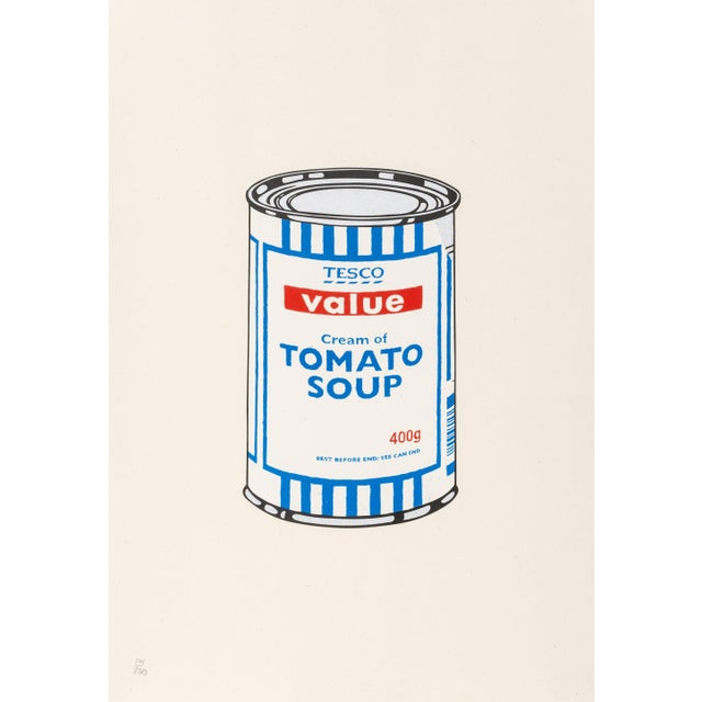Banksy (British, b. 1974), "Soup Can: Original Colourway", Screenprint in Colors on Wove Paper, 2005,numbered in pencil...
