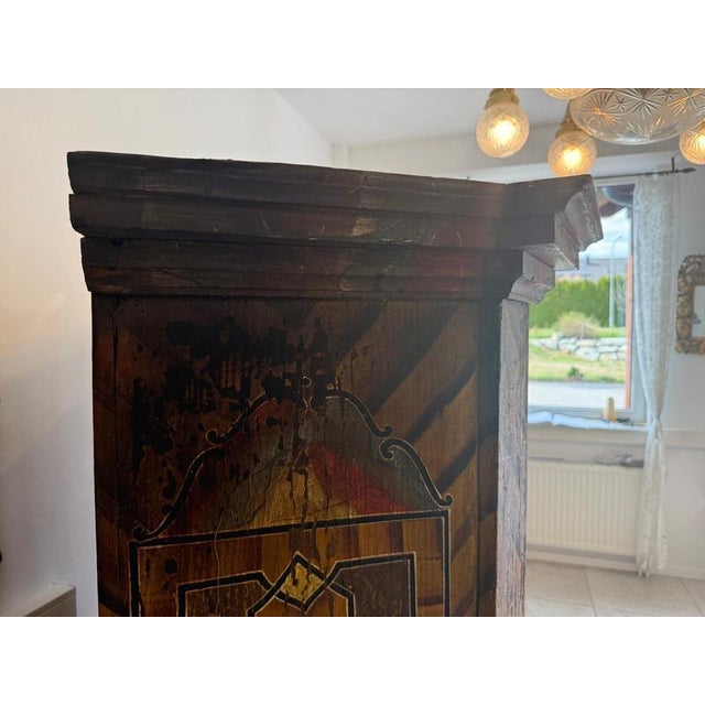 Biedermeier Rustic Farmhouse Cupboard For Sale - Image 16 of 18