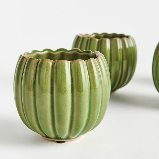 Coastal Leanna Mini Pots St/4 For Sale - Image 3 of 3