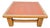 Brutalist Oak Coffee Table with Terracotta Tiles, 1950s For Sale