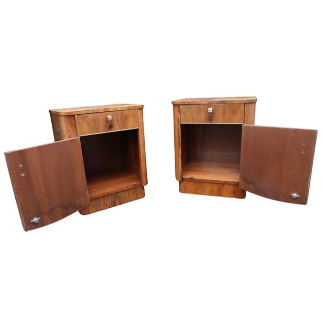 Art Deco Cloud Bed Head with Attached Nightstands, 1930s For Sale - Image 6 of 13