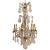 French Louis XVI Style Bronze and Crystal Chandelier Attributed to Baccarat For Sale - Image 11 of 11