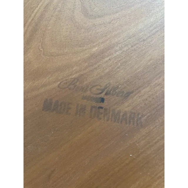 Bent Silberg Mobler Mid 20th Century Danish Modern Teak Coffee Table by Bent Silberg Mobler From Denmark For Sale - Image 4 of 11