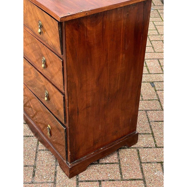 Small Mahogany Chest of Drawers For Sale - Image 5 of 15