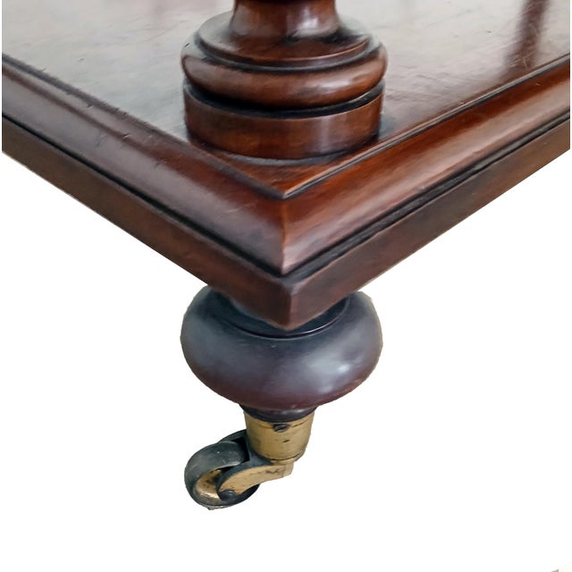Mahogany Etagere on Bronze Casters, by Robert Strahan, Dublin, Mid-19th Century For Sale - Image 9 of 18