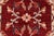 Shabby Chic Ziegler Red/Beige Wool Runner Rug- 1'11'' X 5'0'' For Sale - Image 4 of 10
