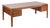 Danish Mahogany Executive Desk by Søborg Møbler, Mid Century Modern Desk, 2 Matching Avail For Sale