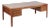 Danish Mahogany Executive Desk by Søborg Møbler, Mid Century Modern Desk For Sale