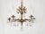 1960s Antique 5 Light Beautiful Bonny Bitty Brass Cut Lead Glass Crystal Chandelier For Sale - Image 5 of 12