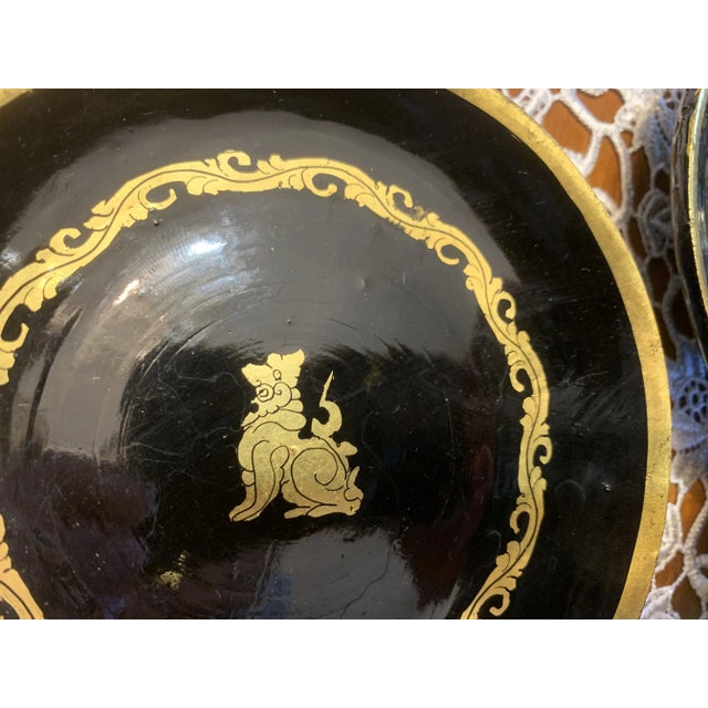 Lacquerware Cups and Saucers, 1960s, Set of 14 For Sale - Image 11 of 18