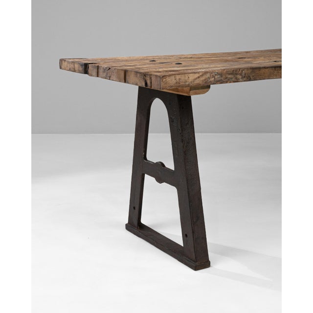 Early 20th Century French Industrial Table For Sale - Image 4 of 18