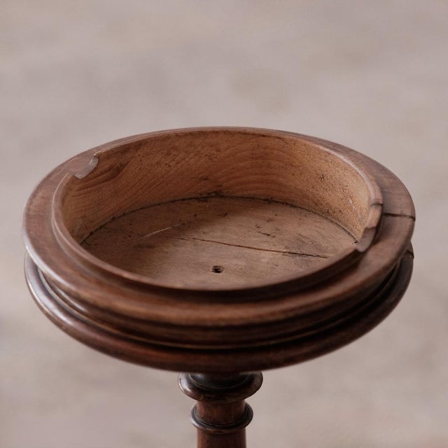 Wood 19th Century French Walnut Threading Table For Sale - Image 7 of 7