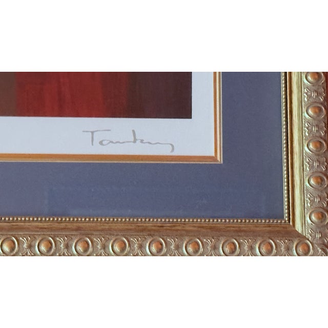 Contemporary Seriolithograph in Color on Paper Morning Social Figurative Interior Scene by Itzchak Tarkay For Sale - Image 11 of 11
