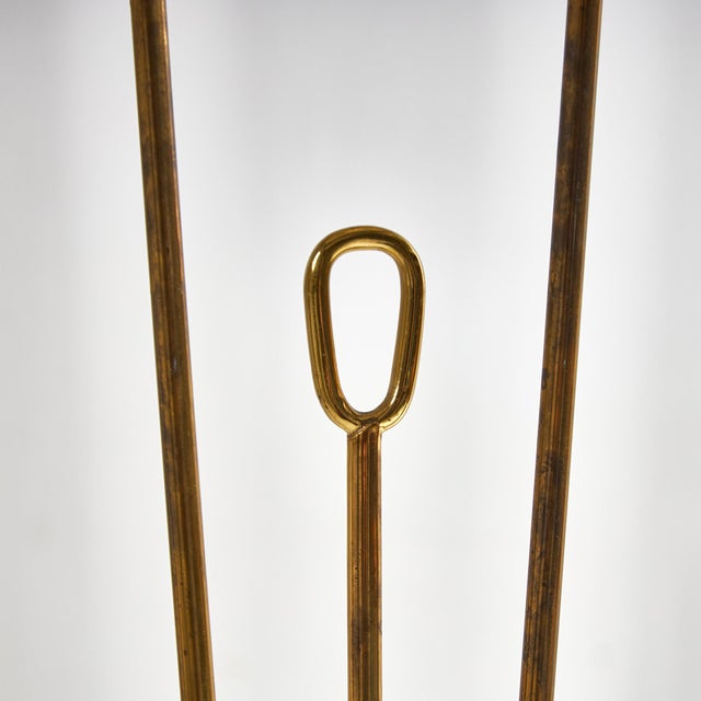 1950s Brass Floor Lamp by Rupert Nikoll, 1950s For Sale - Image 5 of 18