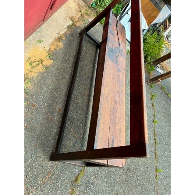 1930s Vintage Rustic Bench, 1930s For Sale - Image 5 of 6