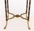 Mid 20th Century Louis XVI Style Brech d'Alep Marble Top and Gilt Metal Mounted Side Table For Sale - Image 5 of 11