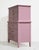Wood Mid Century Transitional Highboy Dresser by Dixie Furniture in Pink - Newly Painted For Sale - Image 7 of 14