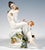 Excellent meissen figurine group from around 1900: the beautiful, youthful venus, her hair partly tied up and adorned with...