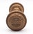 This Vernacular style two fold brass door knob was made by Reading in the 1887 catalog. It is part of the F-11300 Windsor...