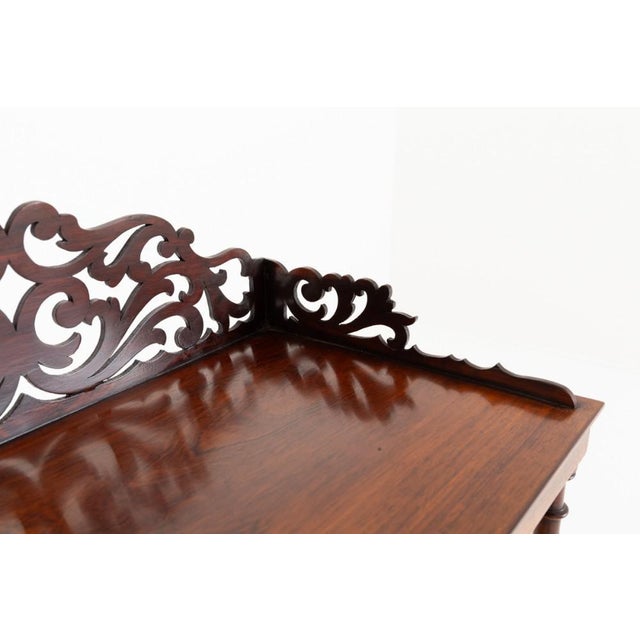 Wood Victorian Whatnot Bookshelf, 1860s For Sale - Image 7 of 9