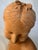 Mid 20th Century Vintage Terra Cotta Female Bust, "La Rieuse" Styled afterJean Baptist Pigalle For Sale - Image 5 of 10