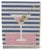 Bridget the Martini by Willa Heart in Brimfield Black Frame, Mini Art Print For Sale