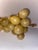 1950s Alabaster Grapes. Vintage MCM Alabaster Cluster of Grapes For Sale - Image 5 of 12