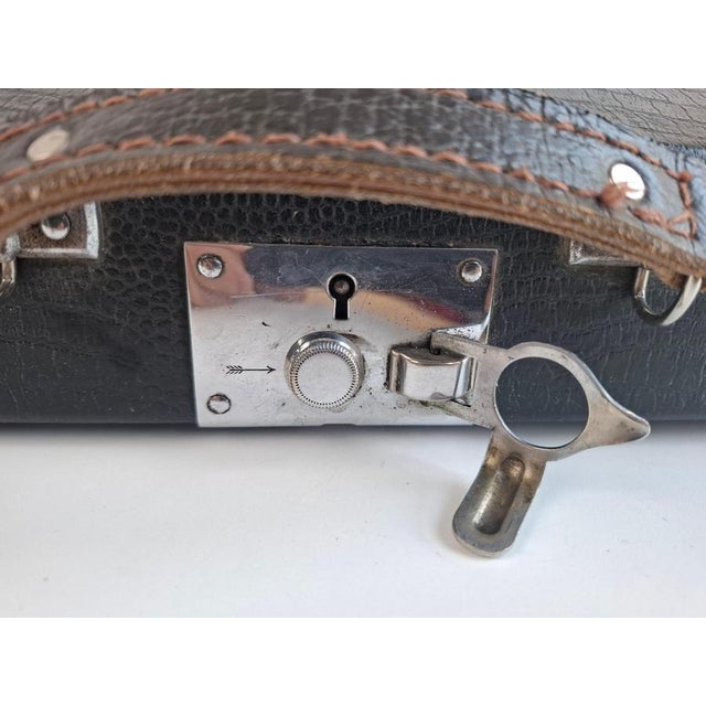 Art Deco Continental Portable Typewriter with Case, Germany, 1930 For Sale - Image 17 of 18