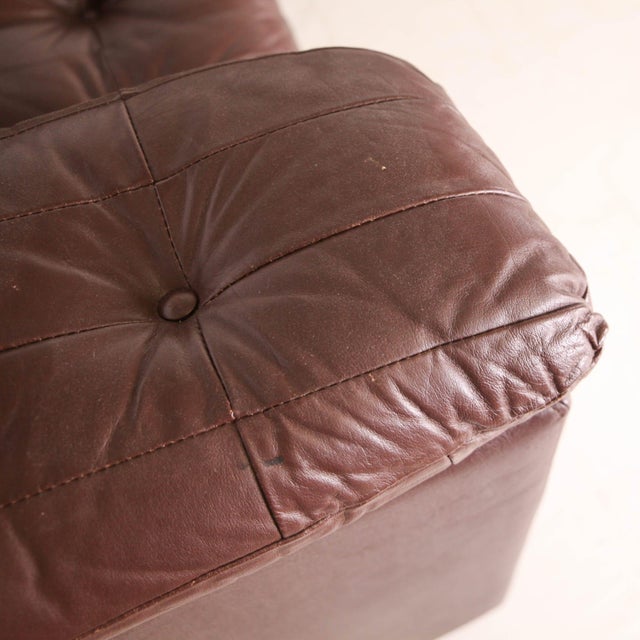 Modular Leather Sofa from Laauser, 1970s For Sale - Image 9 of 18
