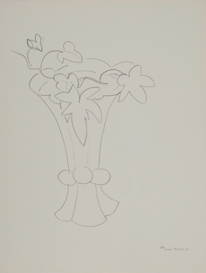 Henri Matisse, Bouquet de printemps, Lithograph
