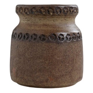 Swedish Stoneware Pot by Otto Klaesson, 1960s For Sale