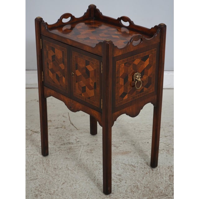 Traditional Pair Theodore Alexander Althorp Commode Nightstands For Sale - Image 3 of 18