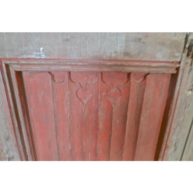 French 19th Century Louis XVI Style Hand-Carved Door For Sale - Image 12 of 13