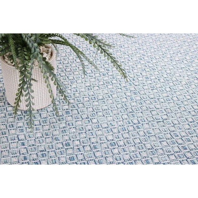 Casa Cosima Casa Cosima Santorini Sky Indoor/Outdoor Rug - 8' x 10' For Sale - Image 4 of 5