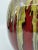 1960s Mid Century Glasser Pottery on Deep Red Glaze Vase For Sale - Image 5 of 9