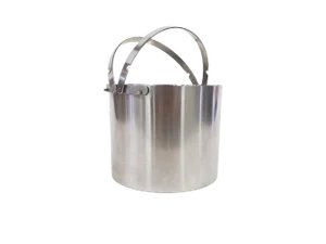 Stainless Steel Ice Bucket by Arne Jacobsen for Stelton, Denmark, 1960s