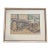 Original Late 19th Century Art Hl Hildabrant Tangiers Drawing Framed For Sale