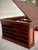 Vintage MCM Mid Century Modern Adjustable Reading Table Bed Desk Breakfast Tray Magazine Rack Sculptural Wood Laptop Stand For Sale - Image 10 of 12