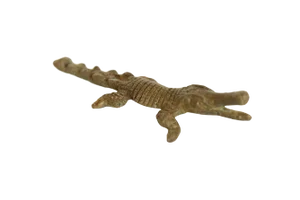 Vintage African Bronze Alligator