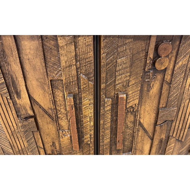 Mid-Century Modern Lane Pueblo Brutalist Nightstands - Set of 2 For Sale - Image 10 of 11